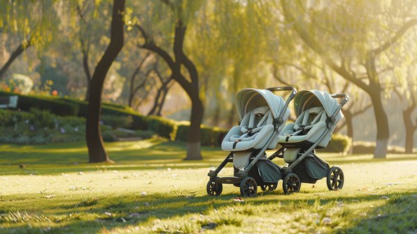Poussettes 3-en-1 trio : praticité et confort pour votre bébé
